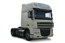 Car Hire Ayrshire - 44 Tonne Sleeper Truck - Truck hire Ayrshire