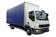 Car Hire Ayrshire - 7.5 Tonne Curtain Side Truck - Truck hire Ayrshire