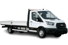 Car Hire Ayrshire - Ford Transit Dropside Van - Van hire Ayrshire